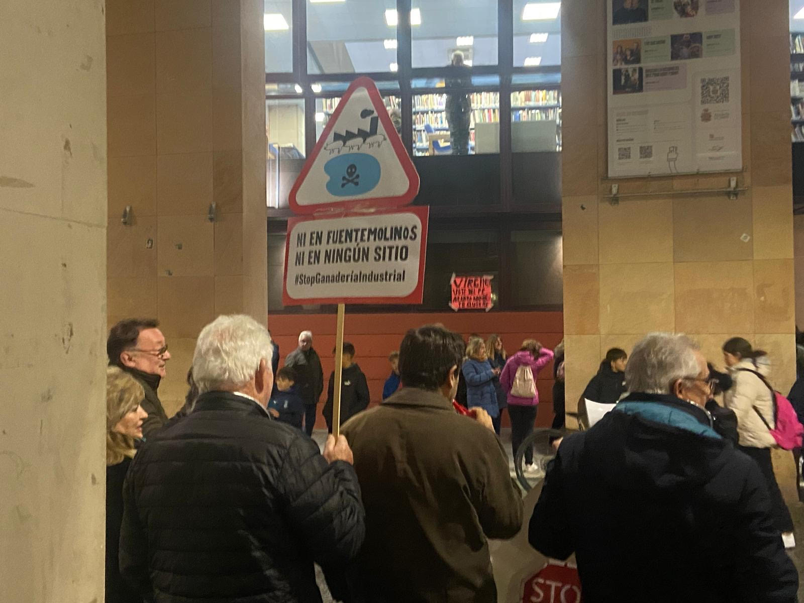 Protestas en Aranda de Duero, Burgos.