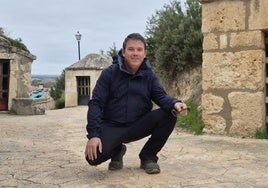 Nacho Rincón, impulsor de la recuperación y puesta en valor de las bodegas tradicionales de Moradillo.