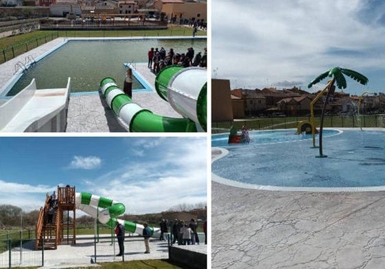 Imágenes de la inauguración del centro recreativo de Gumiel de Izán.