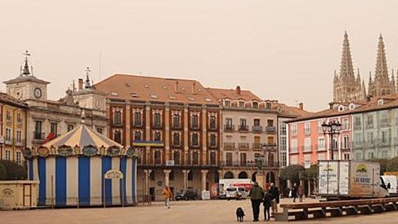 La calima regresa a la provincia de Burgos esta semana