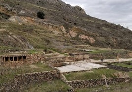 Las salinas de Poza de la Sal.