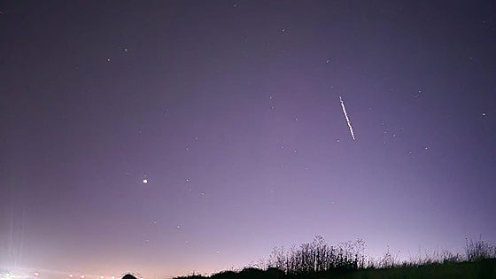 Las extrañas luces que han surcado el cielo de Burgos
