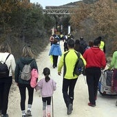 Marcha a los yacimientos de Atapuerca para conmemorar sus 24 años como Patrimonio de la Humanidad