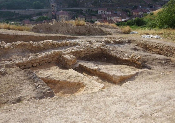 Imagen de archivo del yacimiento arqueológico de Pancorbo.