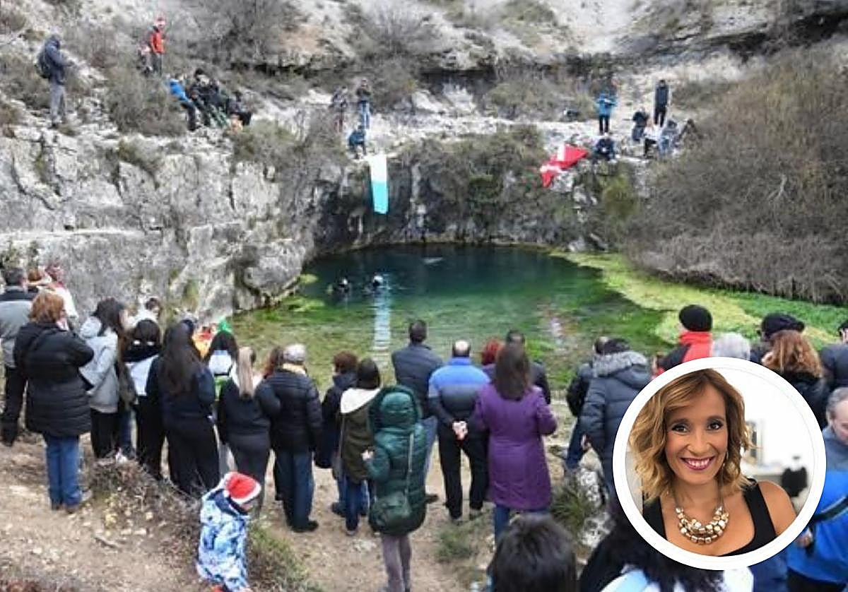 La periodista Rocío Martínez bajará el Belén al Pozo Azul de Covanera.