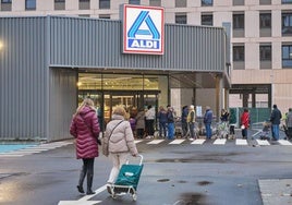 Apertura de Aldi en Burgos.