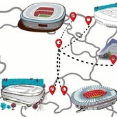 Estas son las sedes del Mundial 2030 más próximas a Burgos
