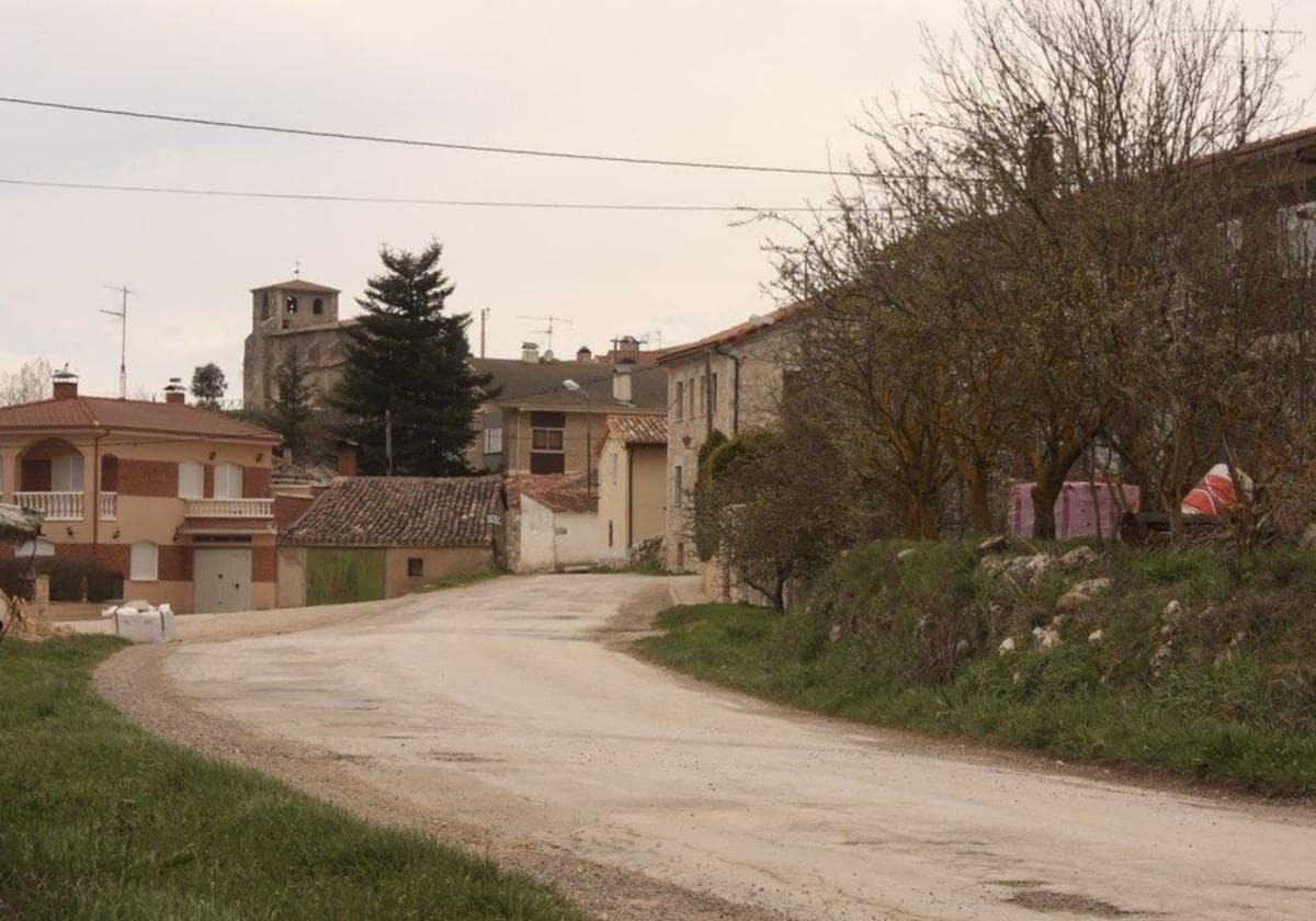 Vista de Orbaneja Riopico, en Burgos.