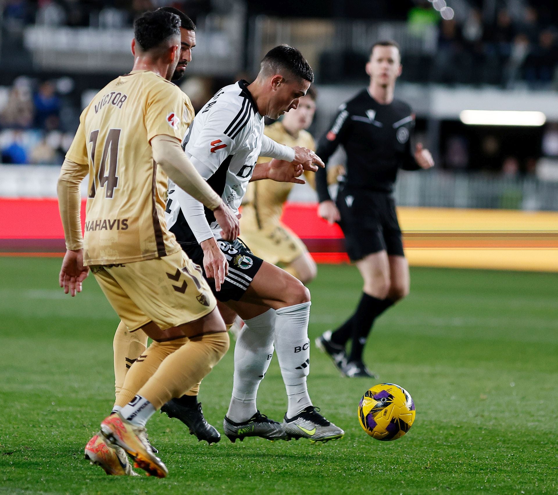 Así ha sido el encuentro entre el Burgos CF y el Málaga CF