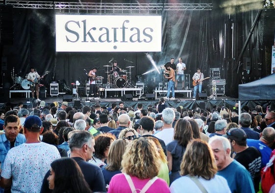 Skaifas en el festival burgalés Alpaka Fest.