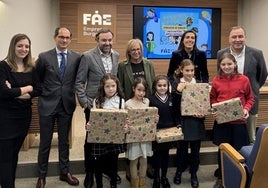 Ganadores del Certamen de dibujo Aprende a Emprender.