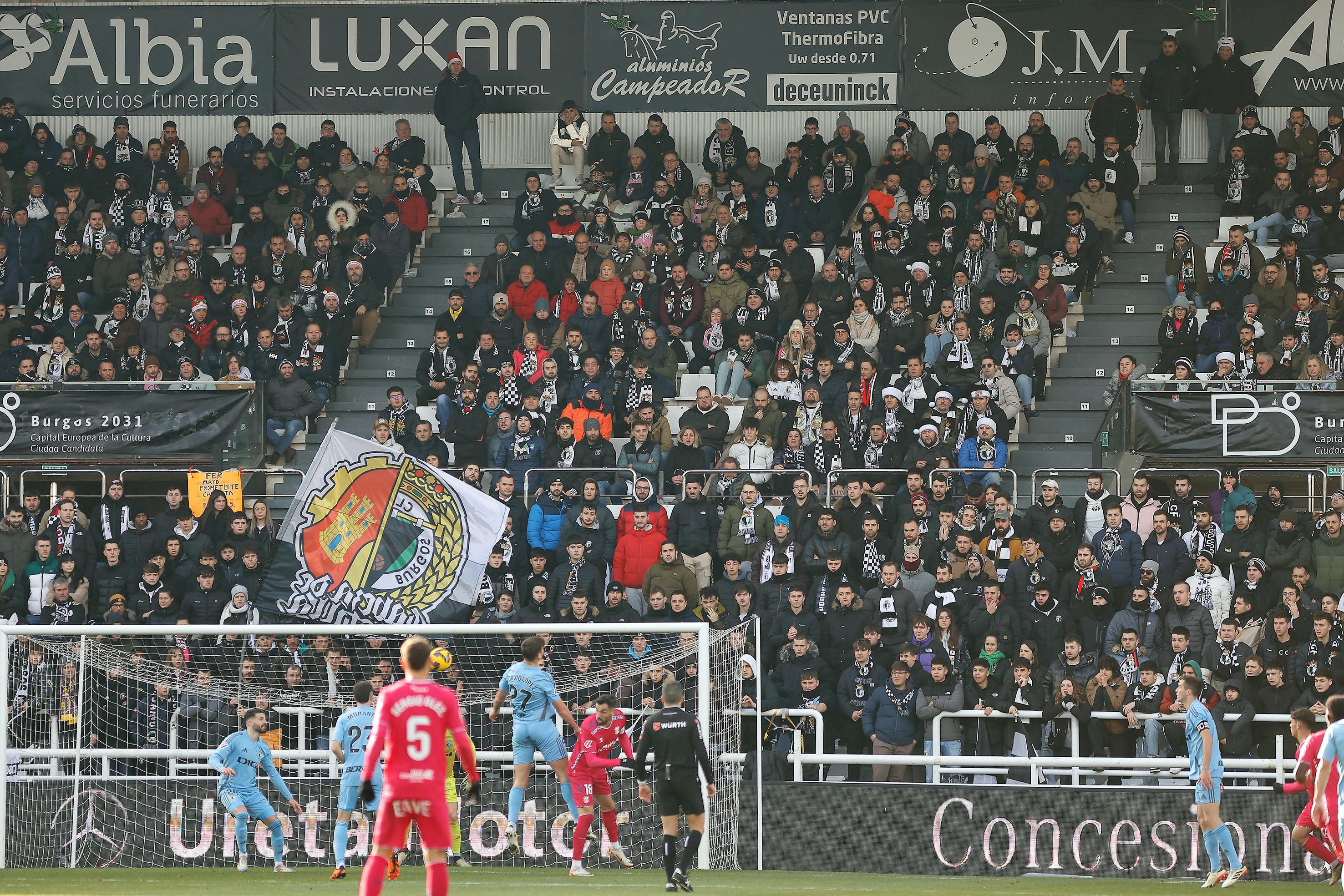 Así ha sido, en imágenes, la victoria del Burgos CF ante el Tenerife