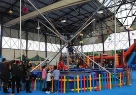 Imagen del Parque Infantil de Navidad en Burgos, el año pasado.