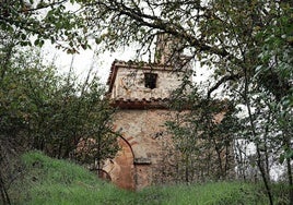 Iglesia de Bárcena de Bureba que está en la Lista Roja del Patrimonio.