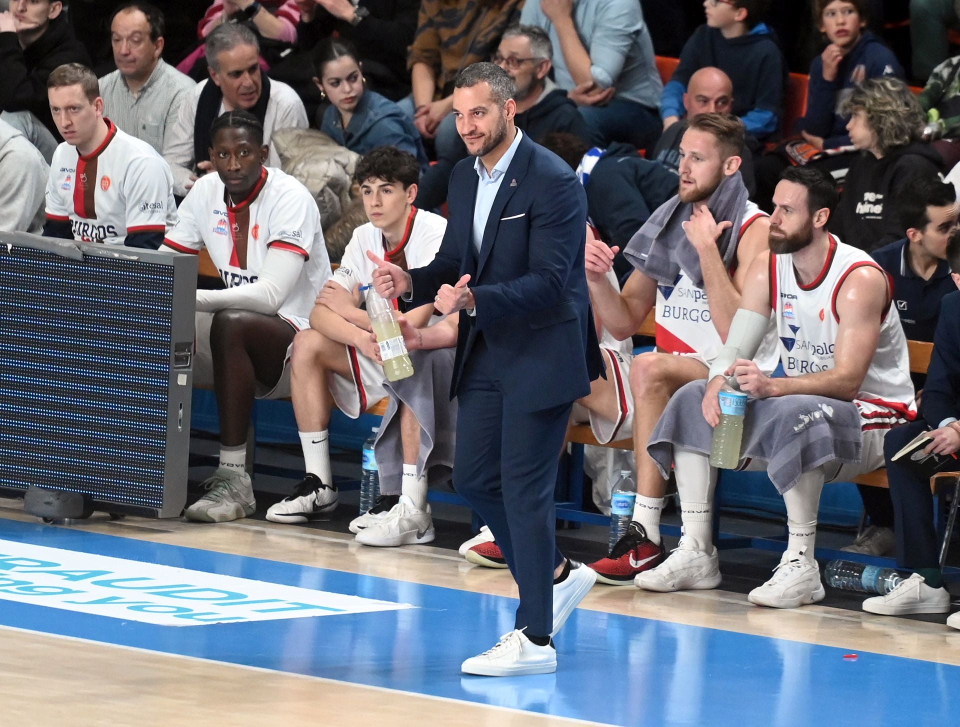 El derbi burgalés de baloncesto, en imágenes