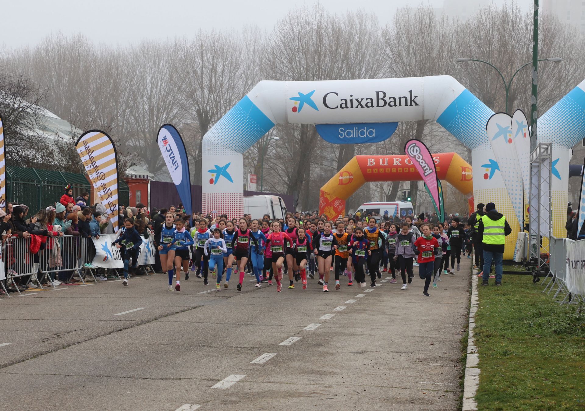 La San Silvestre infantil 2024 de Burgos, en imágenes