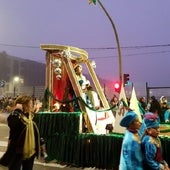 Los Reyes Magos vuelven a escoger el tren para llegar a Miranda