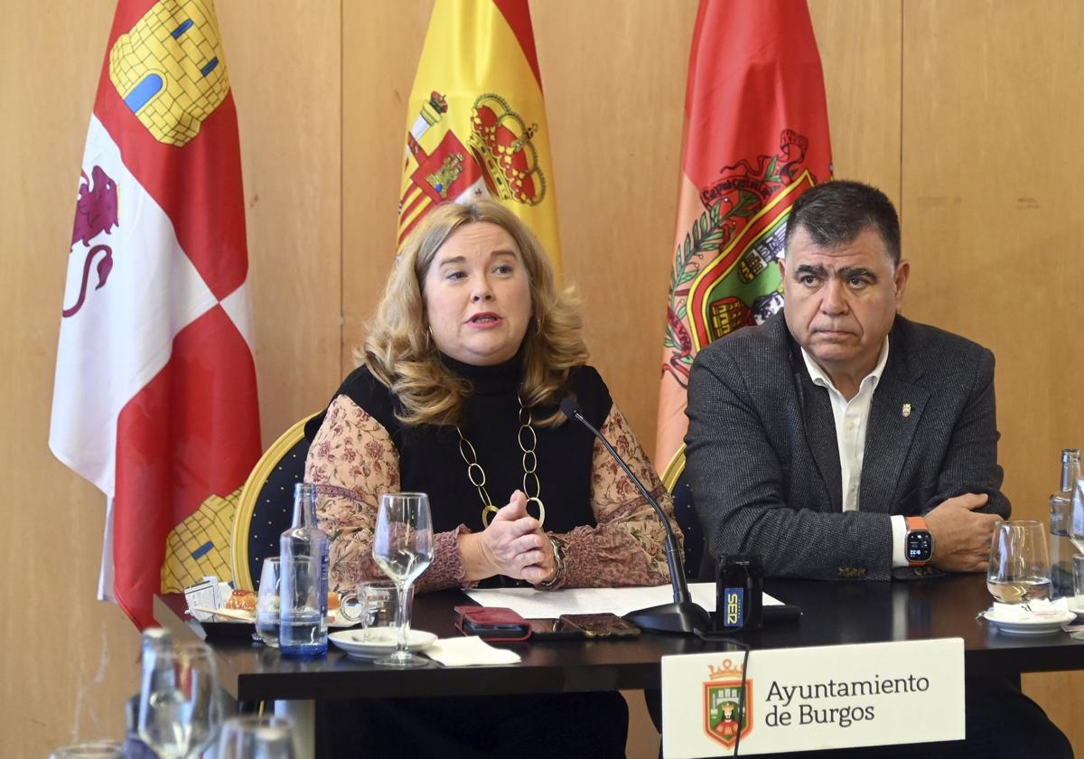 Una parte del equipo de Gobierno del PP en el Ayuntamiento.