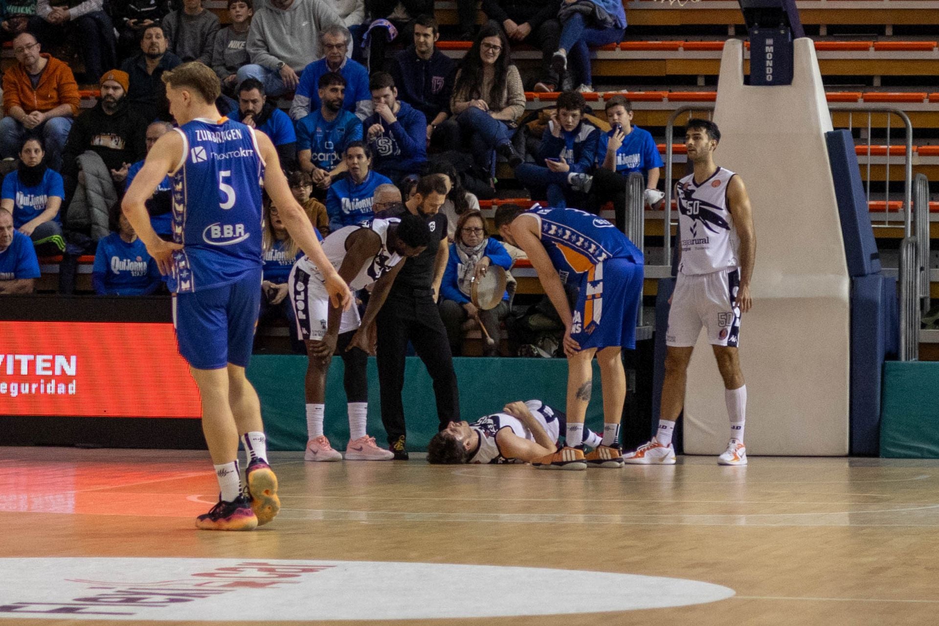 Así ha sido la derrota del Tizona frente al Fuenlabrada en imágenes