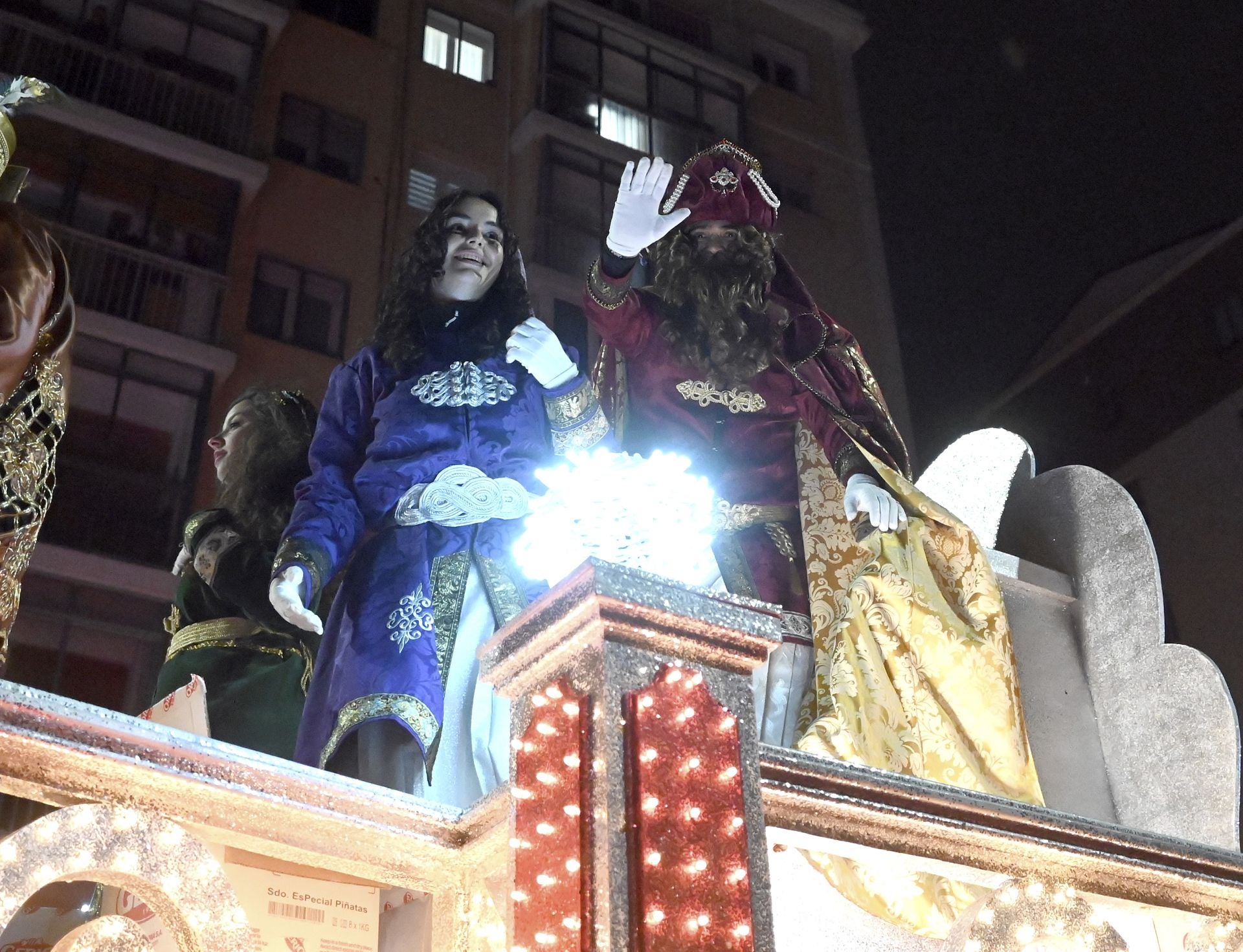 La llegada de los Reyes Magos a Burgos en imágenes