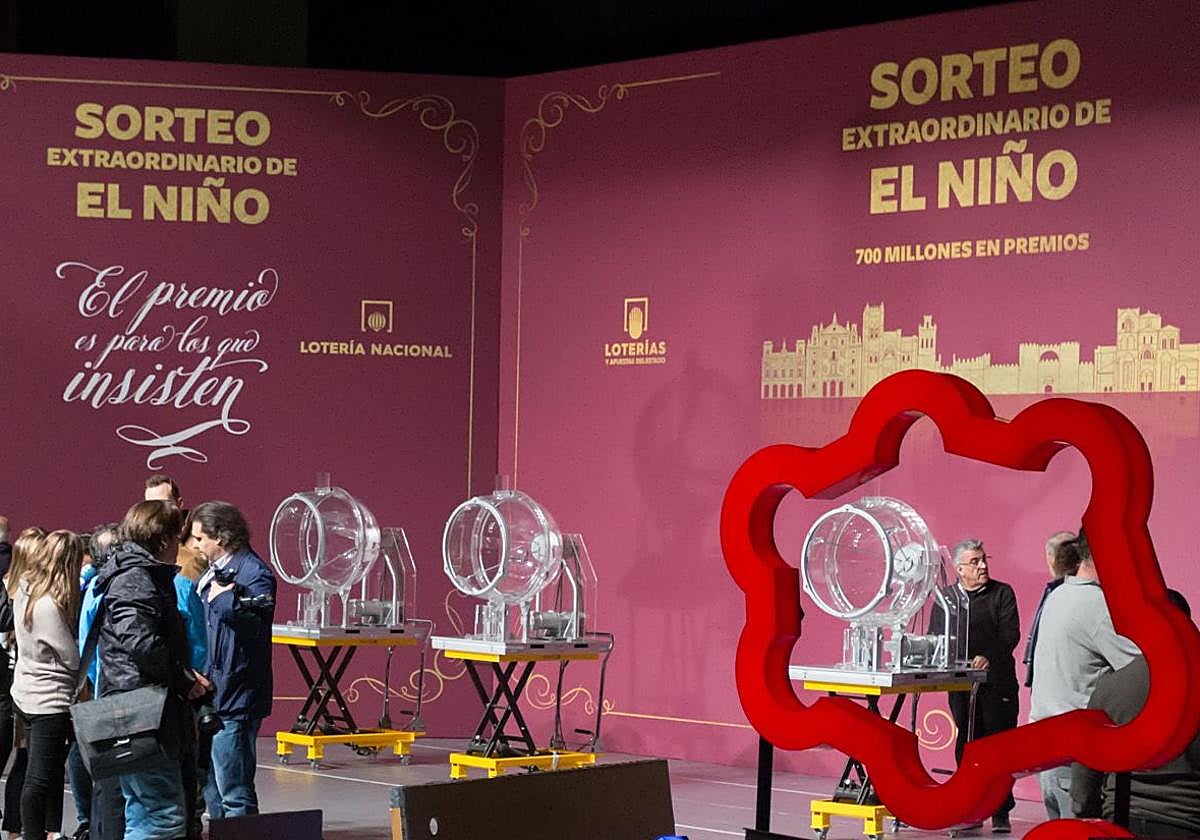 Sorteo de la Lotería de El Niño.