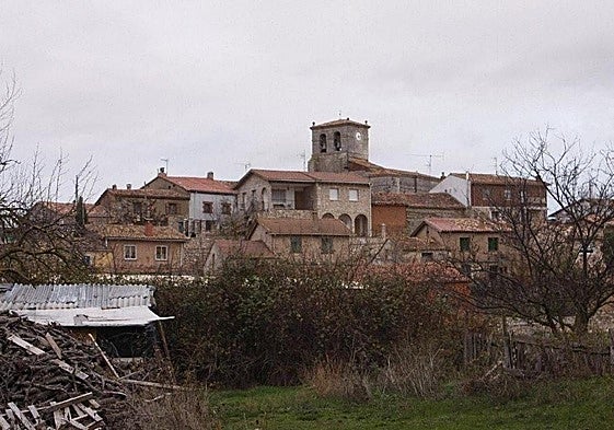 Vista de Modúbar de la Emparedada, en Burgos.
