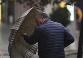 La Aemet prevé rachas de viento de hasta 90 kilómetros por hora este miércoles en Burgos.