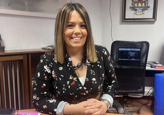 María Ortuño, concejala de Personal del Ayuntamiento de Aranda.