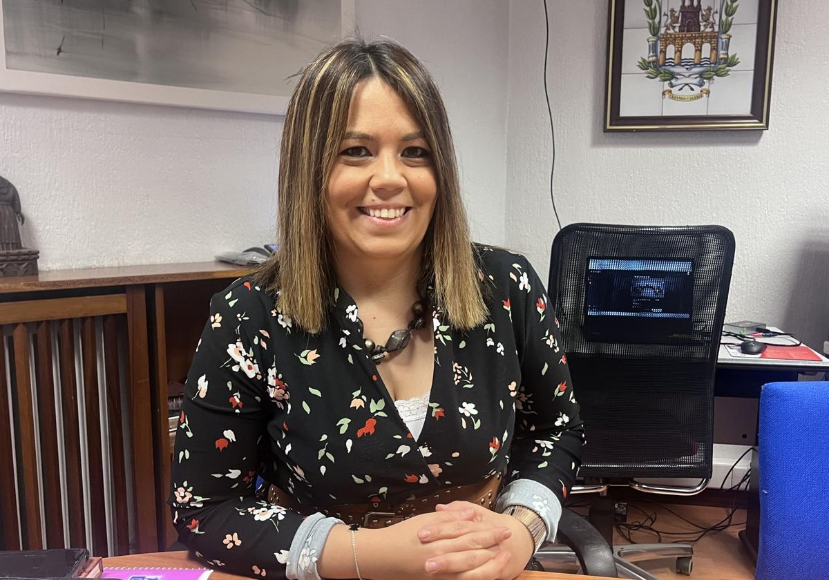 María Ortuño, concejala de Personal del Ayuntamiento de Aranda.