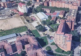 Imagen aérea de la parcela de el Silo.