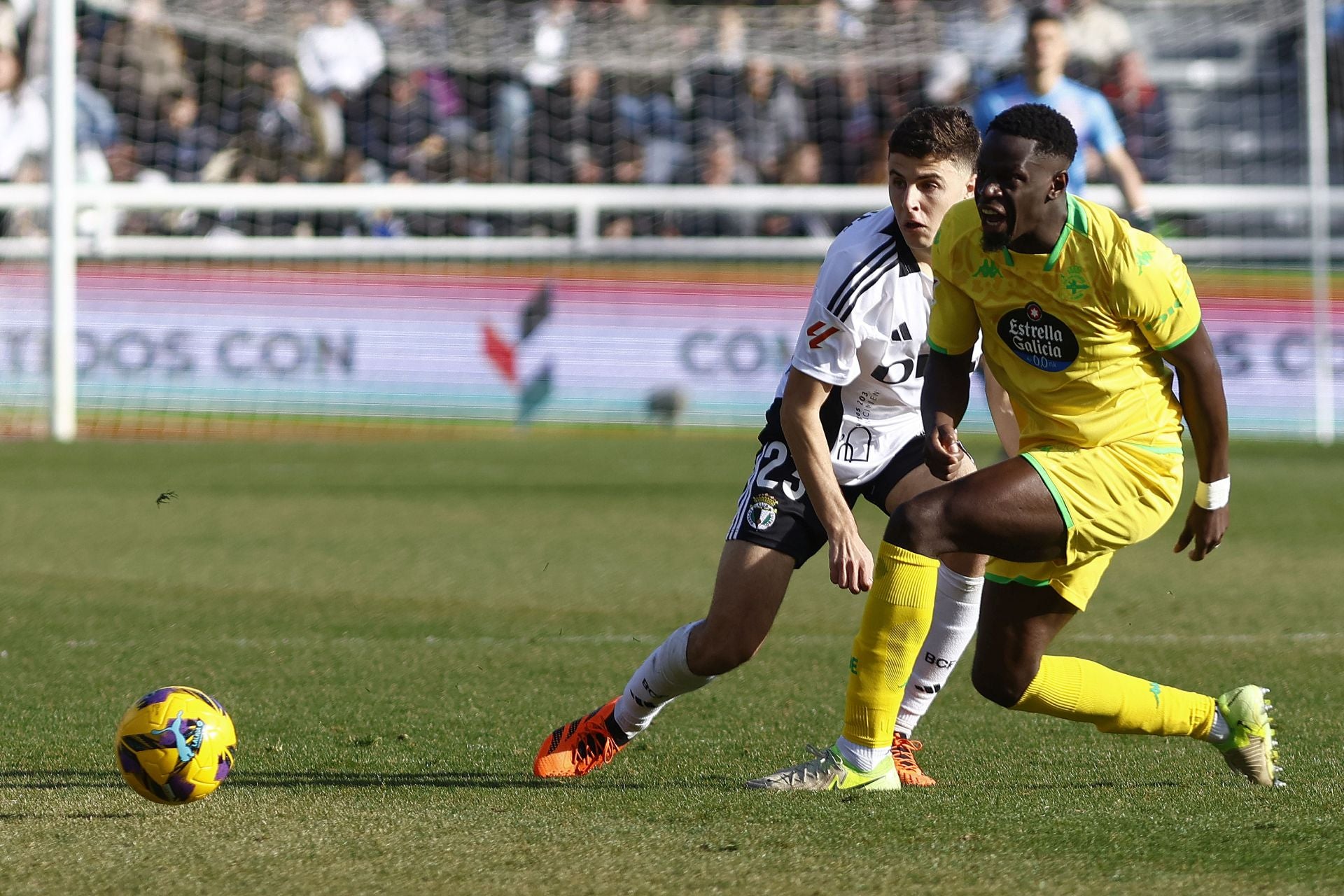 El Burgos CF cae derrotado por la mínima ante el Dépor