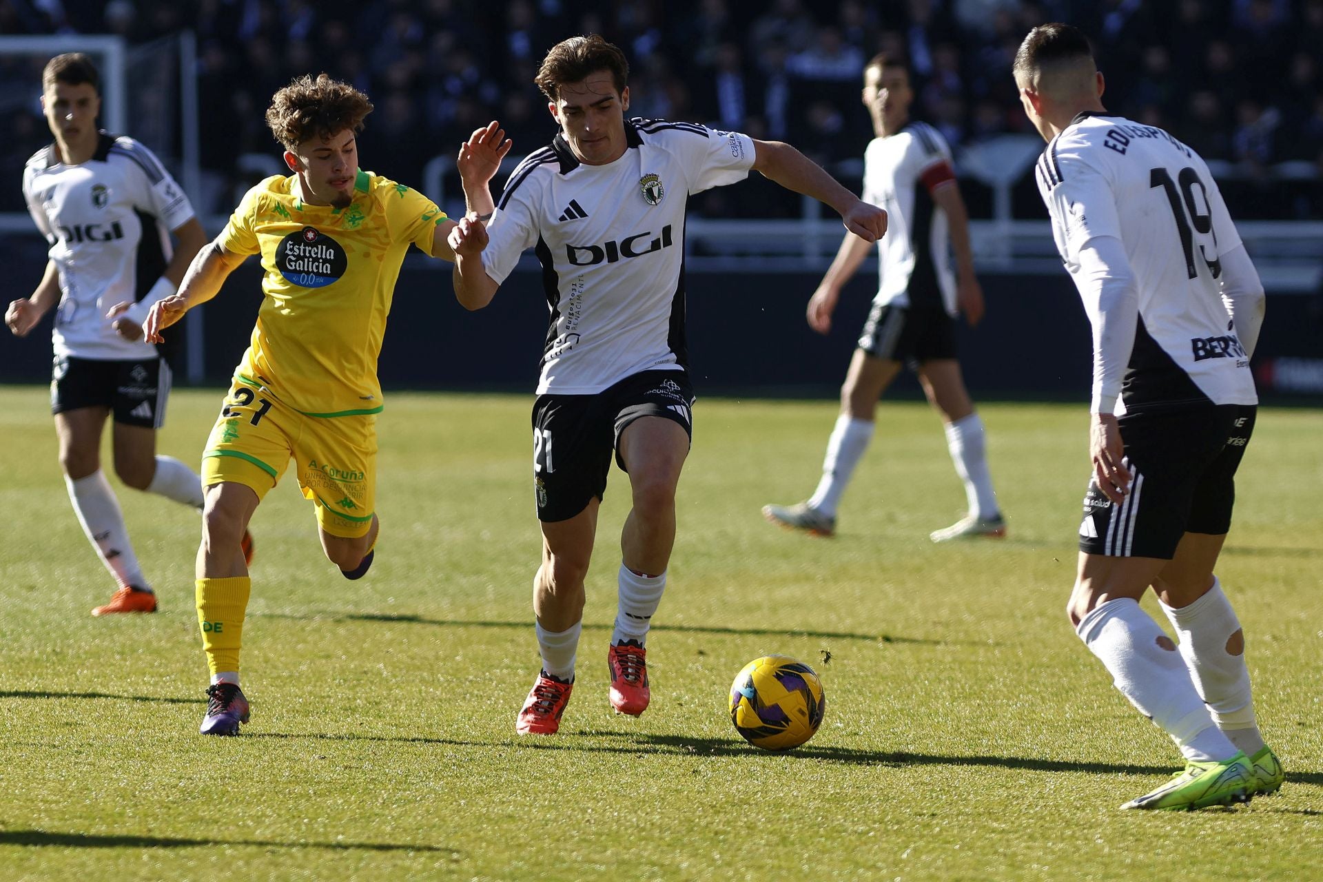 El Burgos CF cae derrotado por la mínima ante el Dépor