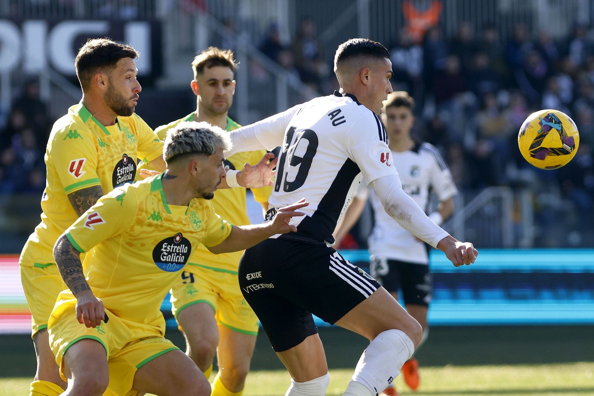 El Burgos CF cae derrotado por la mínima ante el Dépor