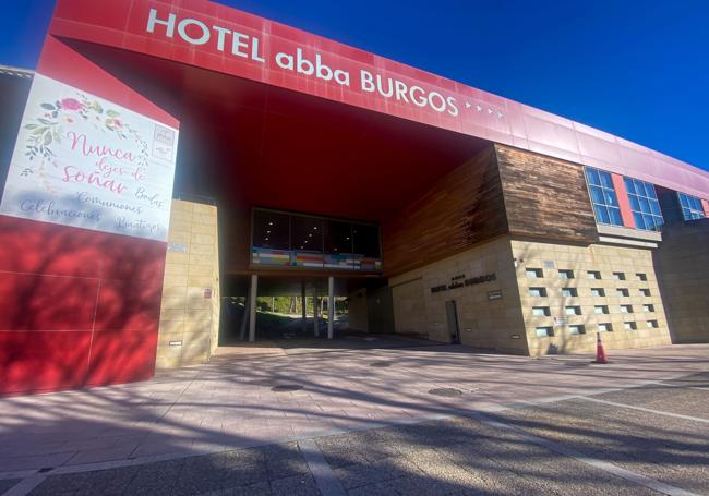 Fachada del Abba Hotel de Burgos