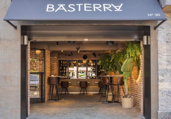 Fachada del restaurante Basterra de Burgos