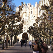 El invierno pasado Burgos registró una temperatura extremadamente alta.