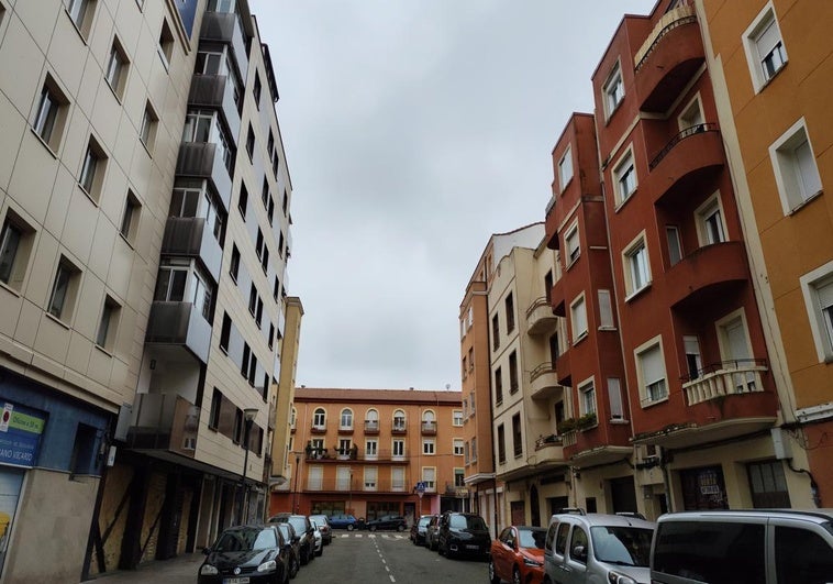 Calle Conde don Sancho, en el barrio de Los Vadillos.