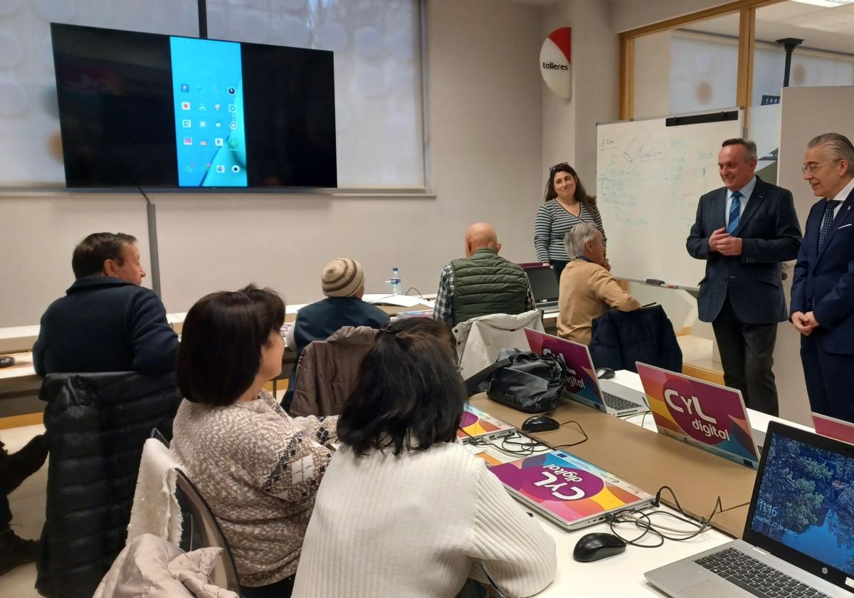 Visita al Espacio CyL Digital de Burgos.