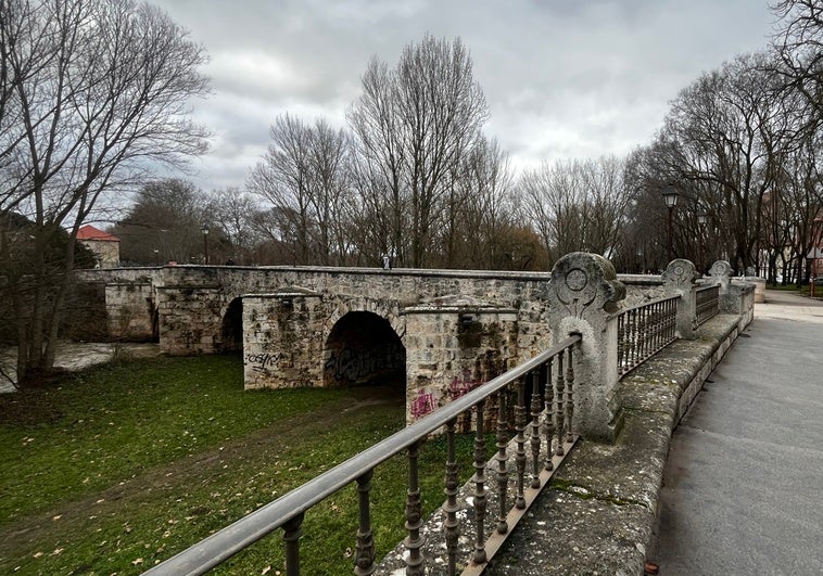 Puente Malatos que unía el hospital de leprosos y Huelgas