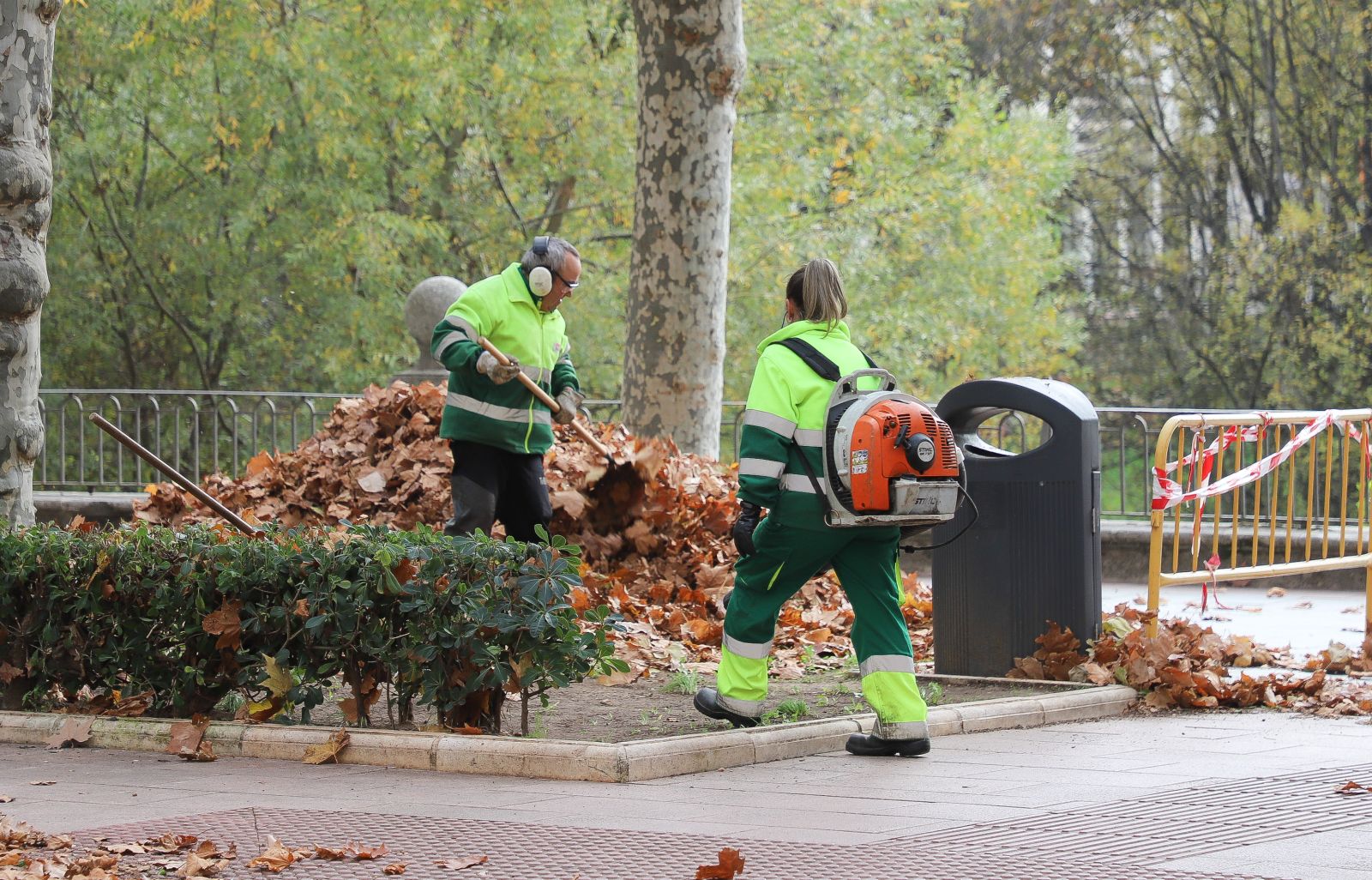 El mantenimiento de las zonas verdes de Burgos se encarecerá.