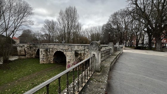 Puente Malatos que unía el hospital de leprosos y Huelgas