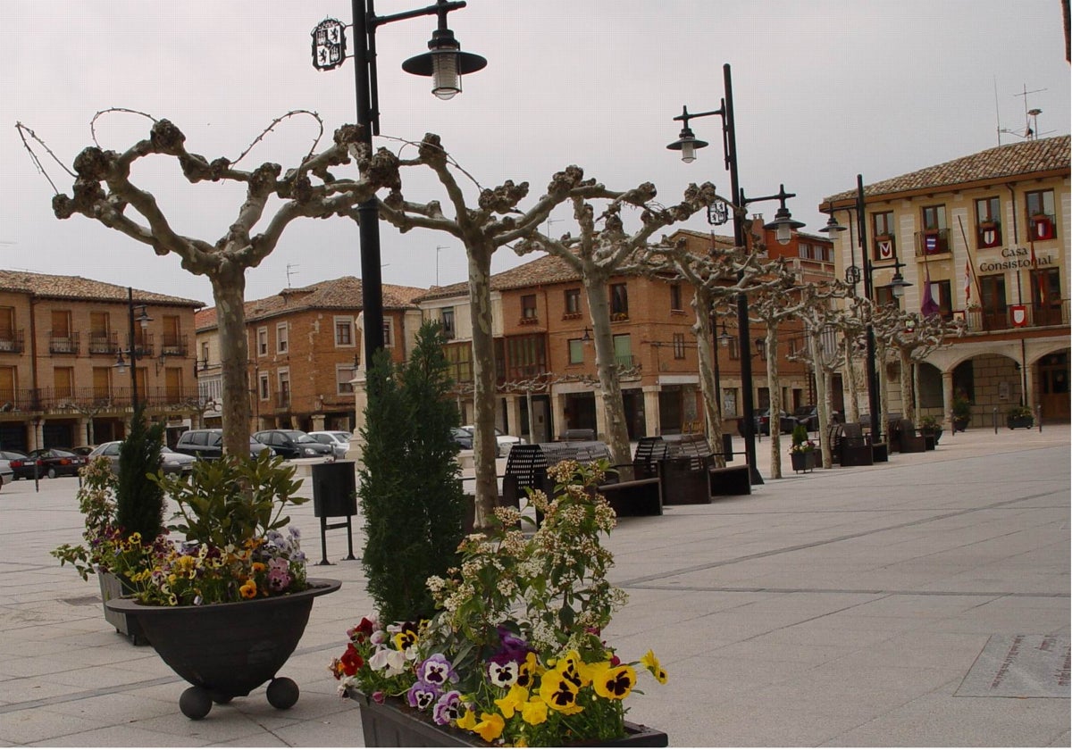 Plaza Mayor de Villadiego.