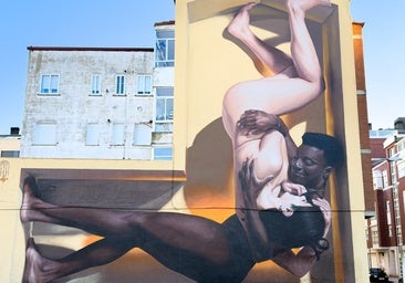 La espectacular obra que se suma a la ruta de los murales de Aranda de Duero