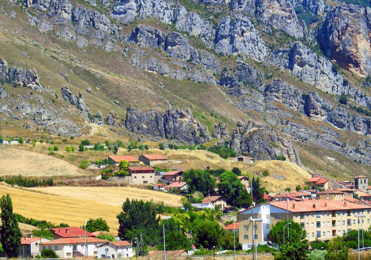 Vista de Pancorbo, en Burgos.