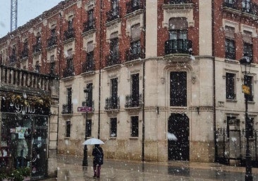 La nieve visita Burgos y provoca algunos problemas en las carreteras