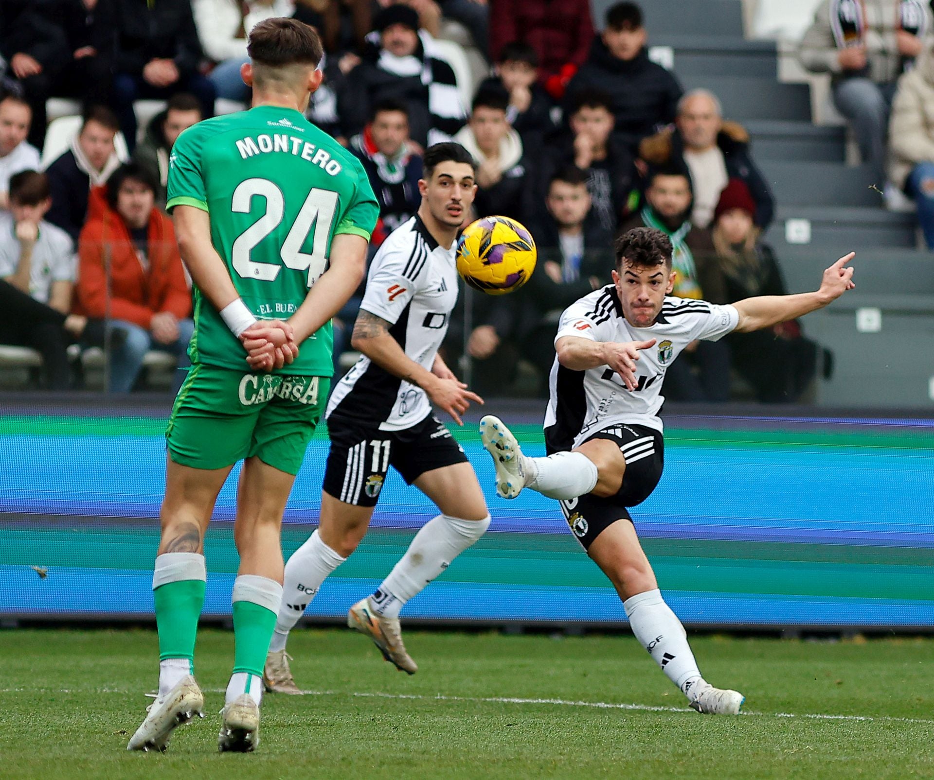 La victoria del Burgos CF al Racing, en imágenes