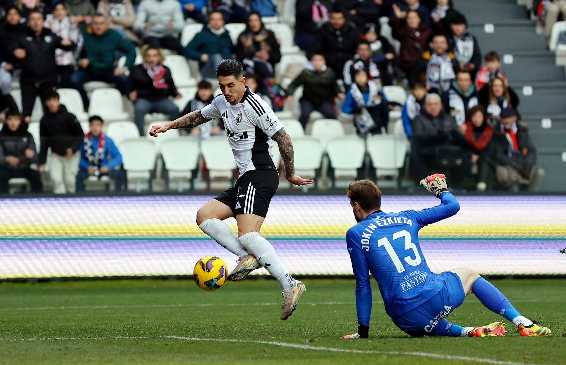 La victoria del Burgos CF al Racing, en imágenes