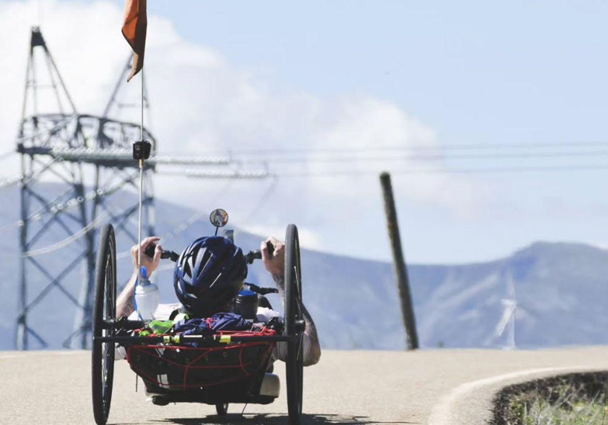 El deportista paralímpico Daniel Rodríguez.