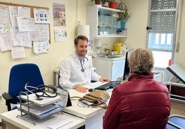 Imagen de archivo de una consulta médica.