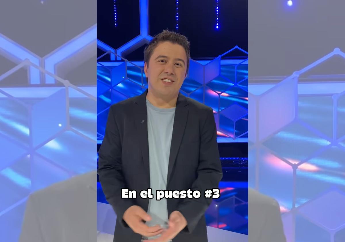 Orestes Barbero en las redes sociales del programa El Cazador.